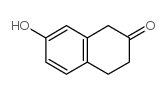 7-羟基-2-萘满酮结构式