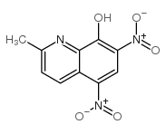 2-methyl-5,7-dinitroquinolin-8-ol结构式