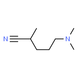 Pentanenitrile, 5-(dimethylamino)-2-methyl- (9CI)结构式