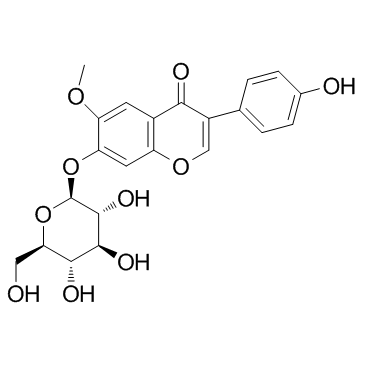 黄豆黄苷结构式