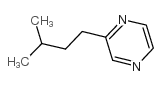 Pyrazine,2-(3-methylbutyl)- Structure