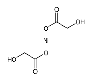 羟基乙酸镍(II)结构式