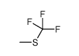 trifluoro(methylsulfanyl)methane结构式