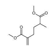 dimethyl 2-methyl-5-methyleneadipate structure
