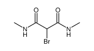 2-bromo-N,N'-dimethyl-malonamide Structure