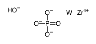 tungsten,zirconium(4+),hydroxide,phosphate Structure
