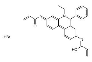溴化乙啶-N,N′-双丙烯酰胺结构式