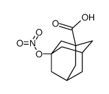 3-nitrooxyadamantane-1-carboxylic acid结构式