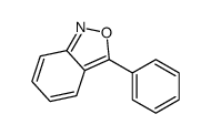 3-Phenyl-2,1-benzisoxazole结构式