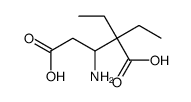 DIETHYL 3-AMINO-1,5-PENTANDIOIC ACID Structure
