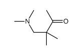 4-(dimethylamino)-3,3-dimethylbutan-2-one结构式
