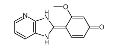 4-(1,3-dihydroimidazo[4,5-b]pyridin-2-ylidene)-3-methoxycyclohexa-2,5-dien-1-one结构式