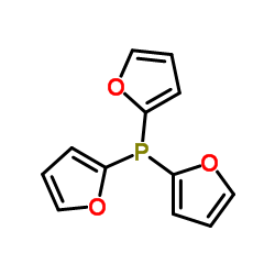 三(2-呋喃基)膦结构式