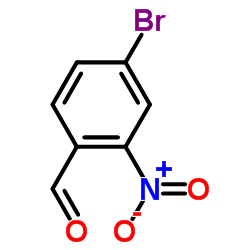 4-溴-2-硝基苯甲醛结构式