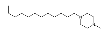 1-dodecyl-4-methylpiperazine Structure