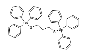 1,1,1,7,7,7-hexaphenyl-2,6-dithia-1,7-distannaheptane Structure