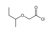 2-butan-2-yloxyacetyl chloride结构式