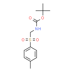 N-(tert-Butyloxycarbonyl)-N-methyl-p-toluenesulfonamide结构式