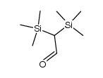 Bis-(trimethylsilyl)-ethanal Structure