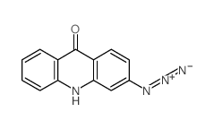 9(10H)-Acridinone, 3-azido-结构式