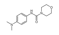 N-[4-(dimethylamino)phenyl]morpholine-4-carboxamide结构式