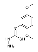 1-amino-3-(2,5-dimethoxyphenyl)thiourea Structure