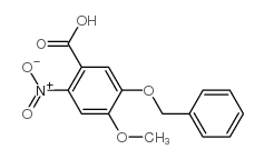 3-苄氧基-4-甲氧基-6-硝基苯甲酸结构式