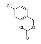 (4-chlorophenyl)methyl carbonochloridate结构式