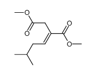 dimethyl (E)-2-(3-methylbutylidene)succinoate结构式