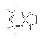 5l5,7l5,9l5-1-Oxa-4,6,8,10-tetraaza-5,7,9-triphosphaspiro[4.5]deca-4,6,9-triene,7,7,9,9-tetrachloro-结构式