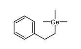 trimethyl(2-phenylethyl)germane结构式