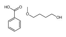 benzoic acid,4-methoxybutan-1-ol Structure