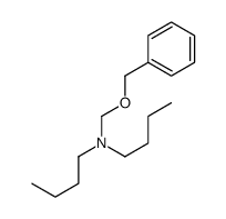 N-butyl-N-(phenylmethoxymethyl)butan-1-amine结构式