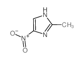 2-Methyl-4-nitroimidazole Structure