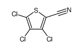 3,4,5-trichloro-2-thiophenecarbonitrile结构式