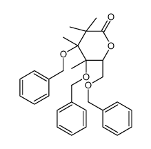3,4,6-Tri-O-benzyl-2-deoxy-D-glucono-1,5-lactone Structure