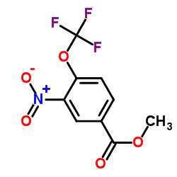 Methyl 3-nitro-4-(trifluoromethoxy)benzoate Structure