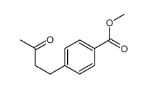 methyl 4-(3-oxobutyl)benzoate结构式