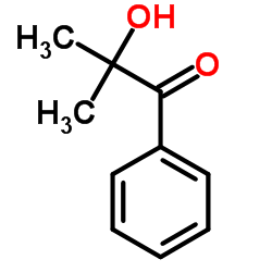 2-Hydroxy-2-methyl propiophenone Structure