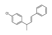 1-chloro-4-(4-phenylbut-3-en-2-yl)benzene结构式