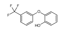 2-(3-trifluoromethylphenoxy)phenol结构式