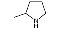 2-Methylpyrrolidine Structure
