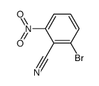 2-bromo-6-nitrobenzonitrile Structure