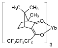 ytterbium tris[3-(heptafluoropropylhydroxymethylene)-(-)-camphorate] picture