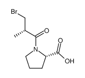 1-[(2S)-3-溴-2-甲基-1-氧代丙基]-L-脯氨酸图片