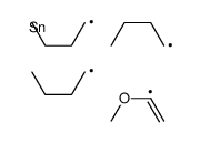 tributyl(1-methoxyethenyl)stannane结构式