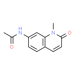 Acetamide, N-(1,2-dihydro-1-methyl-2-oxo-7-quinolinyl)- (9CI) Structure