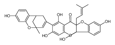 桑根酮B结构式