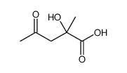 2-hydroxy-2-methyllevulinic acid结构式