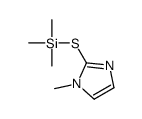 trimethyl-(1-methylimidazol-2-yl)sulfanylsilane Structure